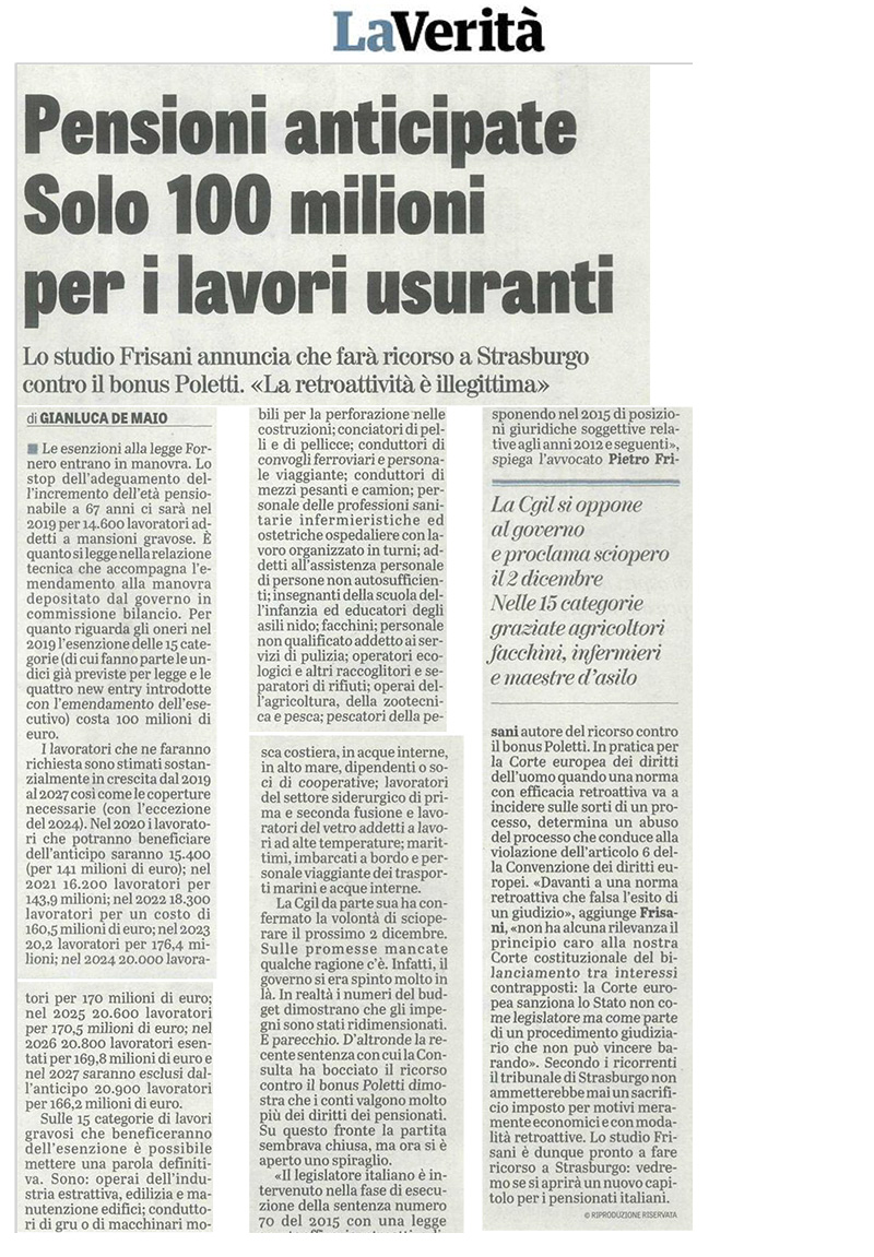 pensioni anticipate